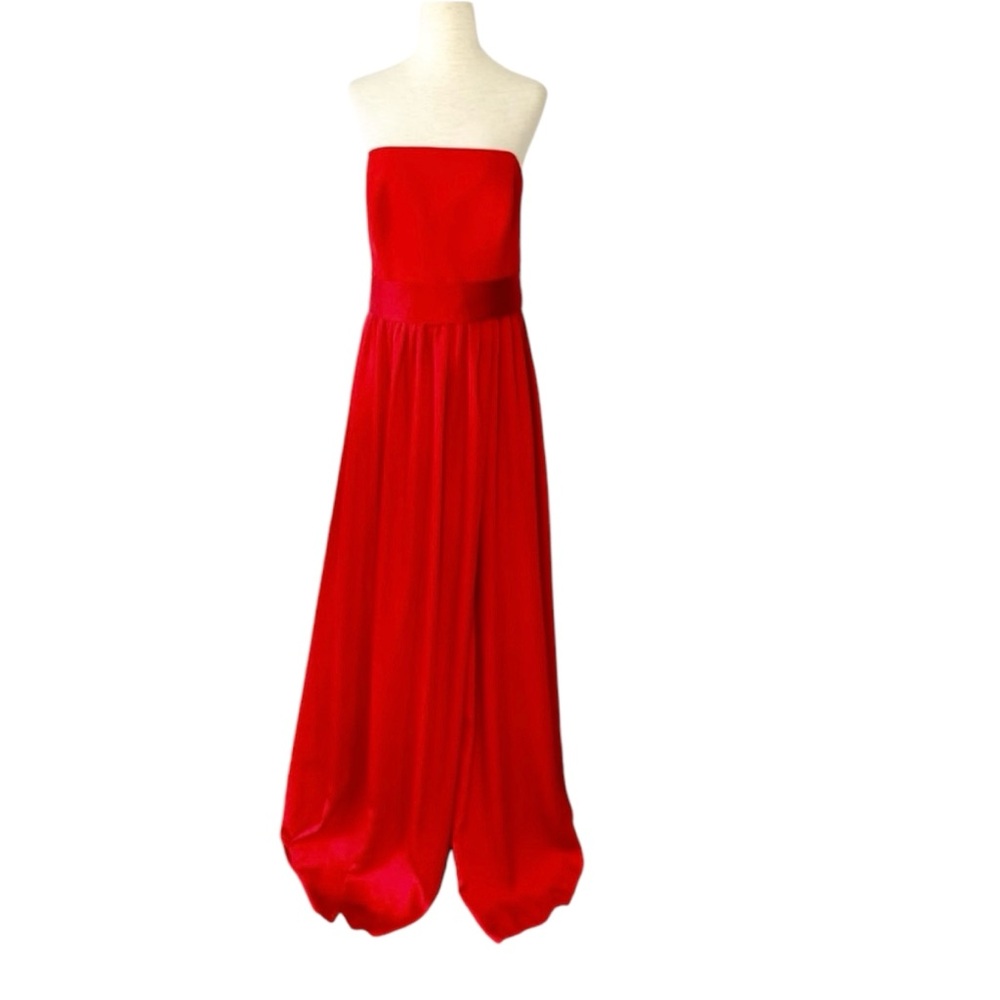 NWT Vera Wang White Label Maxi Strapless Dress - Picture 2 of 14
